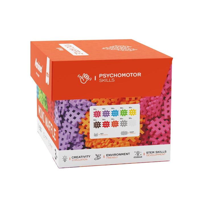 MARIOINEX Mini Waffle Building Blocks, 500 pieces
