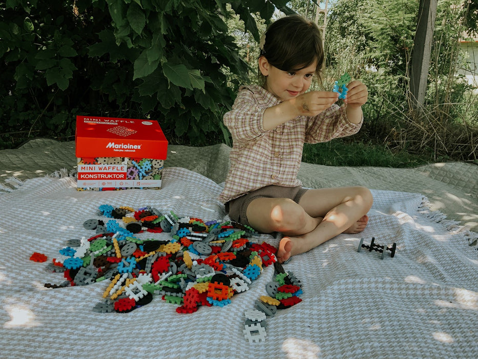 MARIOINEX Mini Waffle Building Blocks, 300 pieces
