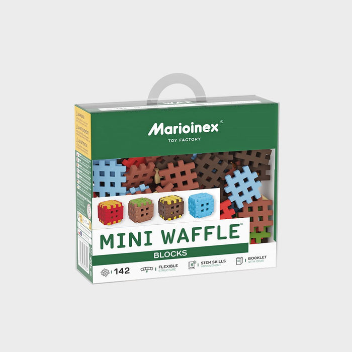 Marioinex Mini Waffle Building Blocks, 142 pieces