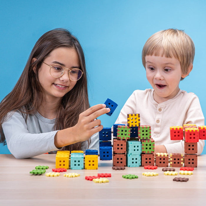 Marioinex Mini Waffle Building Blocks, 302 pieces