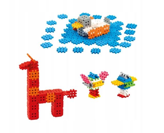 Marioinex Mini Waffle Building Blocks Set 1, 140 pieces