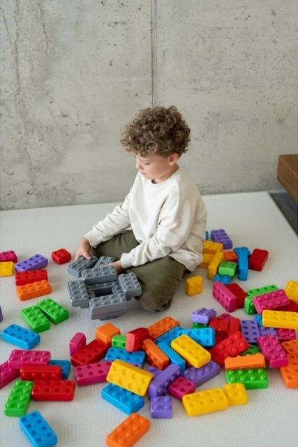 Marioinex ‘Junior Bricks’ building blocks, 110 pieces