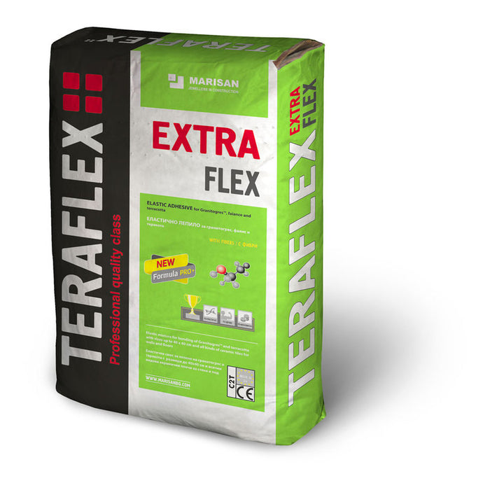 MARISAN EXTRA FLEX TILE ADHESIVE WITH FIBERS GRAY
