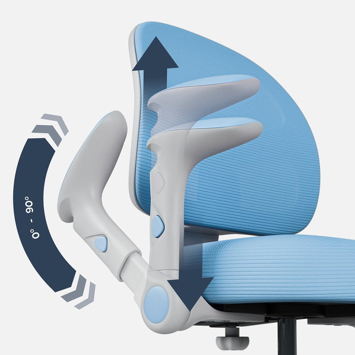 Junior 5.0 Blue swivel chair