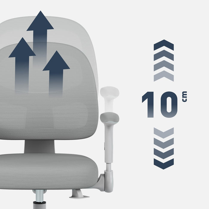 Junior 5.0 Grey swivel chair
