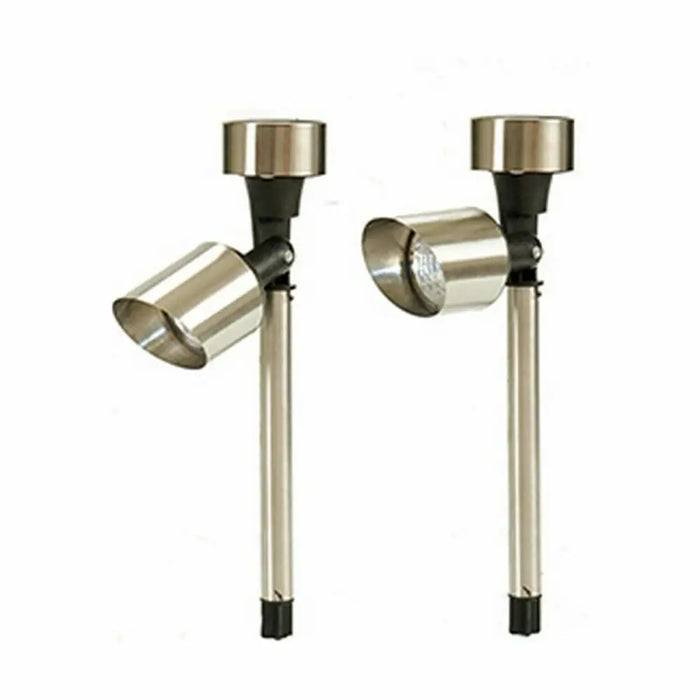 Marker Ibergarden Silver Steel 15 x 10 x 28 cm 15 x 29 x 10 cm Articulated Solar charging (12 Units) - Декорация и