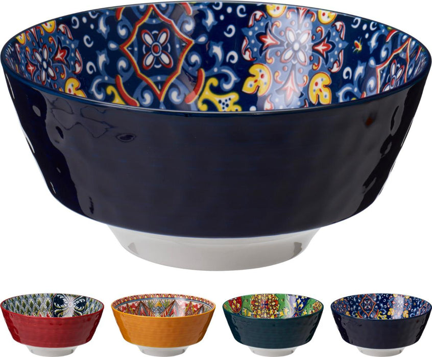 PORCELAIN BOWL MAROCCO1300ML 4 COLORS