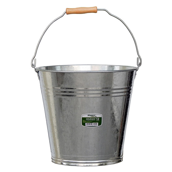 MAROSA BUCKET GALVANIZED 12L MAROSA - Строителни кофи и кошове<<<Строителни колички и кофи<<<Строителни