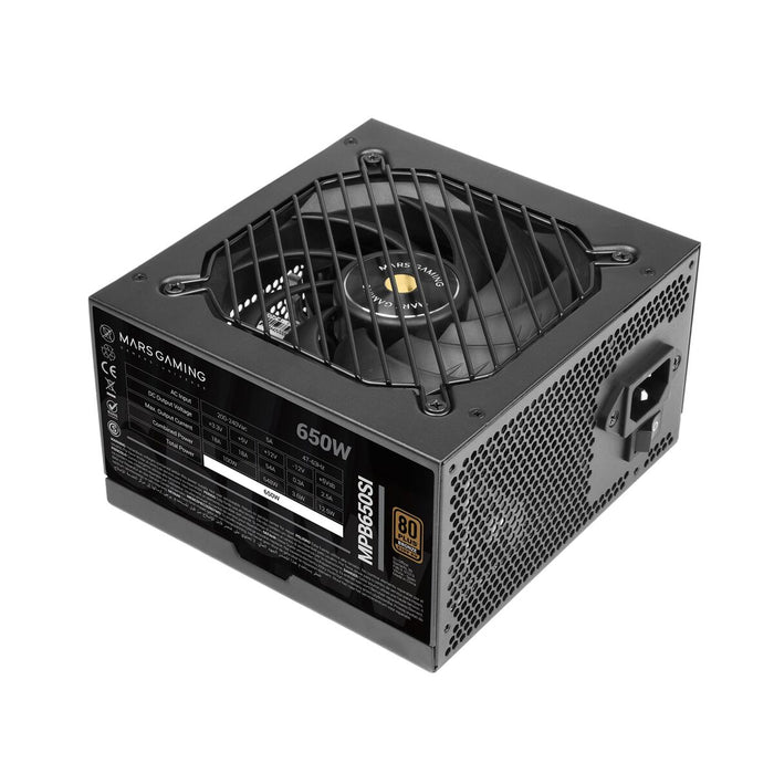 Power supply Mars Gaming TACMARS-MPB650SI 650 W 80 Plus Bronze