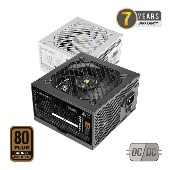 Power supply Mars Gaming TACMARS-MPB650SI 650 W 80 Plus Bronze
