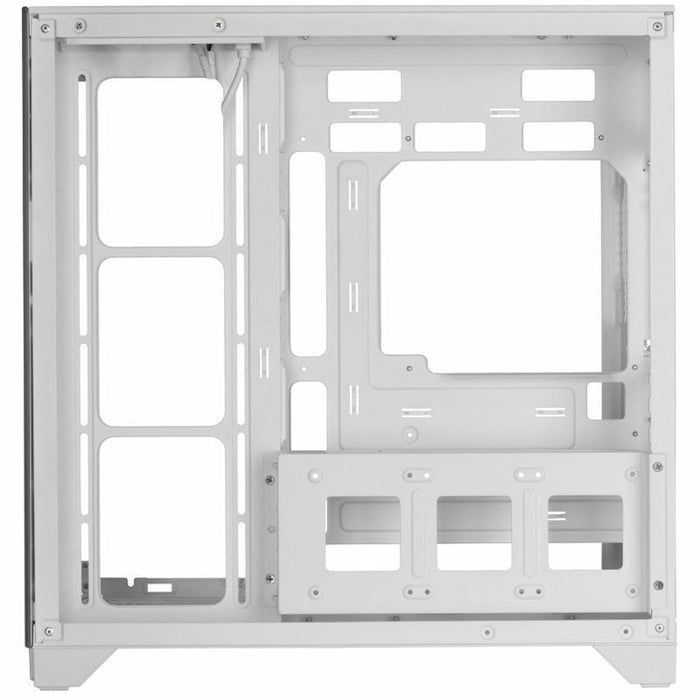 ATX Mini-tower Box Case Mars Gaming MCVISIONW White