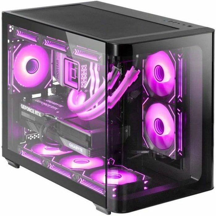ATX Semi-tower Box Mars Gaming MCFUSIONM Black