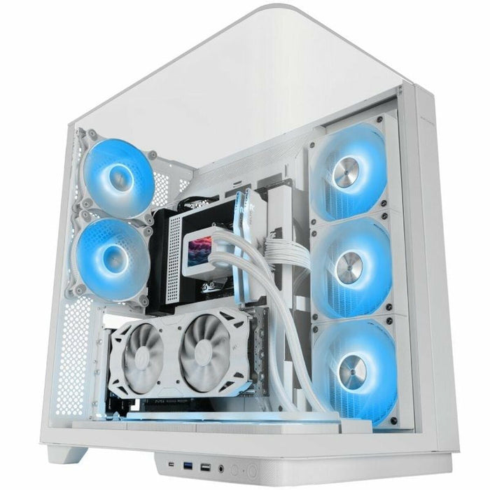 ATX Semi-tower Box Mars Gaming MCINFINIOW White