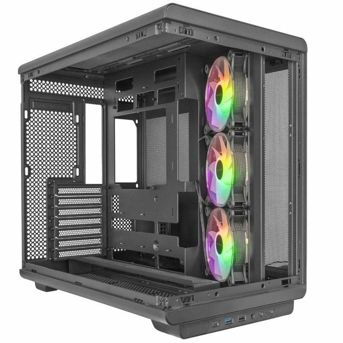 ATX Semi-tower Box Mars Gaming MCREV Black