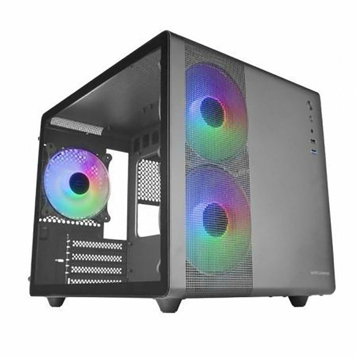 ATX Semi-tower Box Mars Gaming MC400 White Black