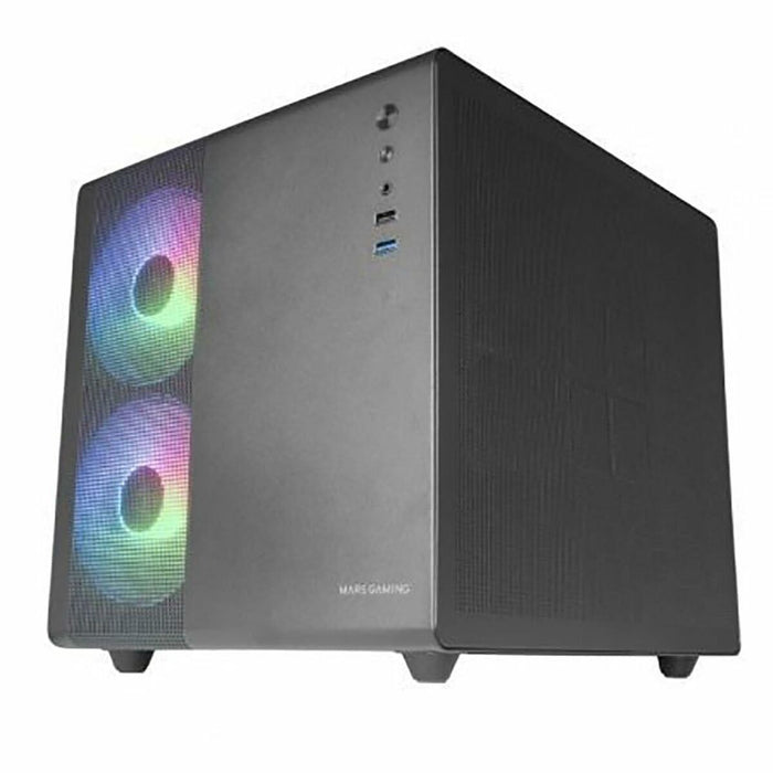 ATX Semi-tower Box Mars Gaming MC400 White Black