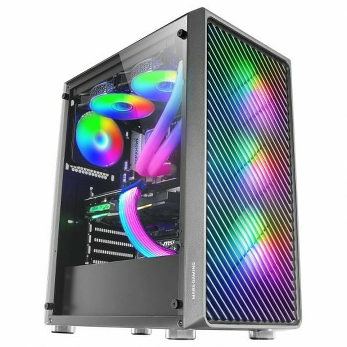 ATX Semi-tower Box Mars Gaming MCF Black