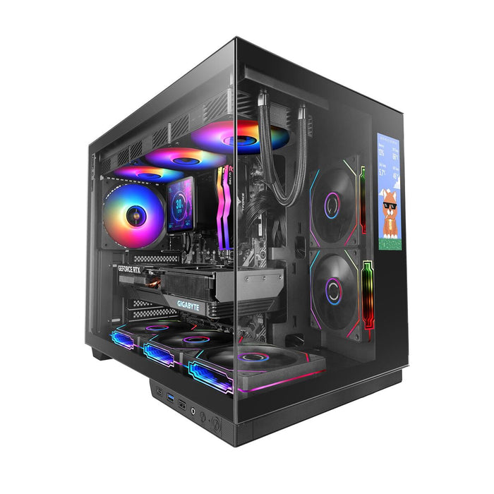 ATX Semi-tower Box Mars Gaming MCMIRAGE Black