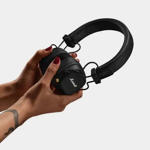 Marshall Major V Bluetooth Wireless On-Ear Headphone Black - Audio<<<Основна<<<DunaXML&&&Блутут Колони<<<Електроника