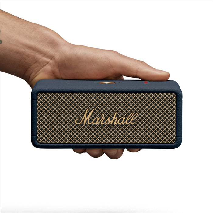 Bluetooth speaker MARSHALL EMBERTON III BLUE 20 W, BLUETOOTH, BATTERY UP TO 32 HOURS, BLUE