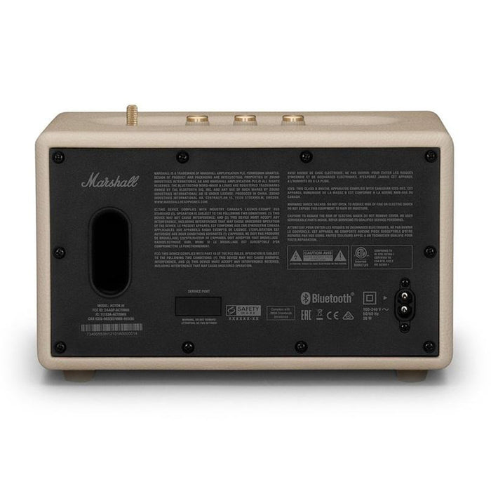 Audio system MARSHALL ACTON III BLUETOOTH CREAM