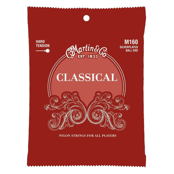 Martin M160 Classical Hard Tension (28-43) - classical guitar strings