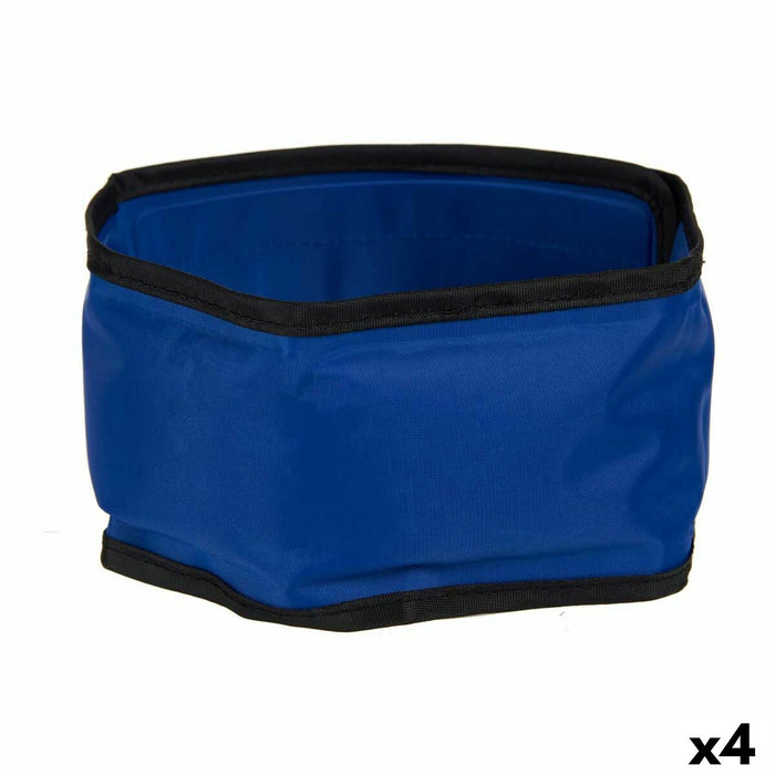 Dog collar Mascow Blue Black Polyester PVC Gel 8 x 1 x 66 cm Coolant (4 Units)