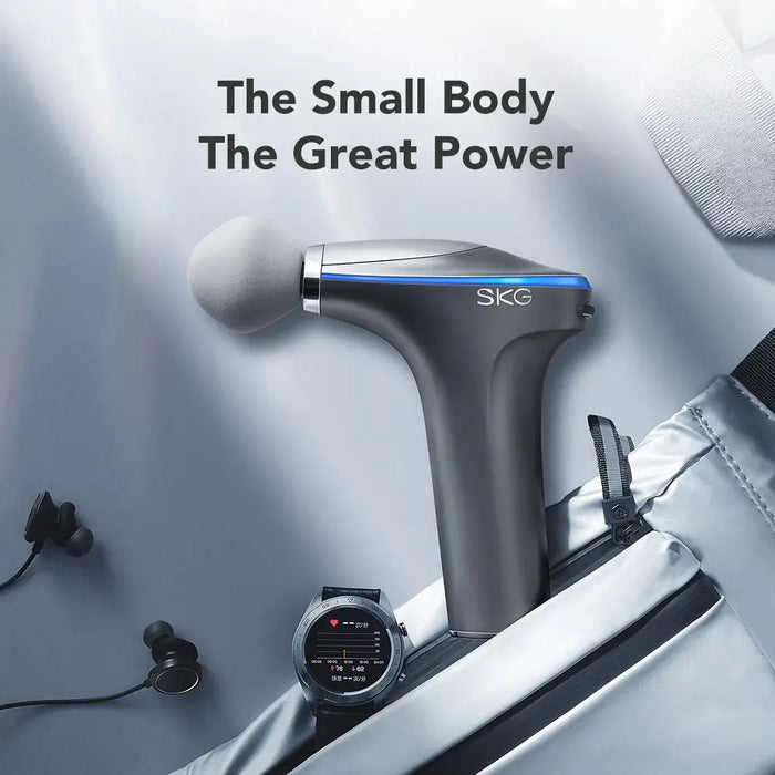 Massage gun grey F7-E SKG - Sport products<<<HurtelXML