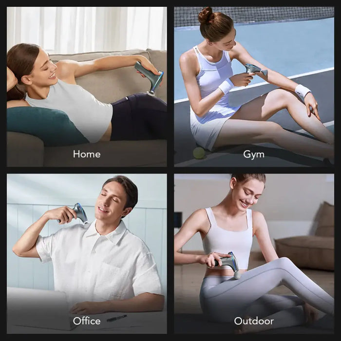 Massage gun grey F7-E SKG - Sport products<<<HurtelXML