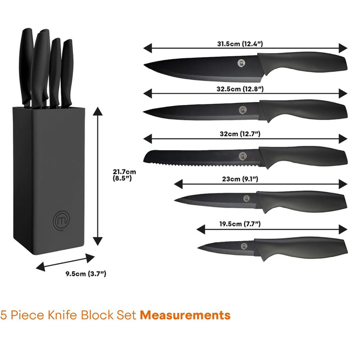 KNIFE SET 5 PIECES MASTERCHEF