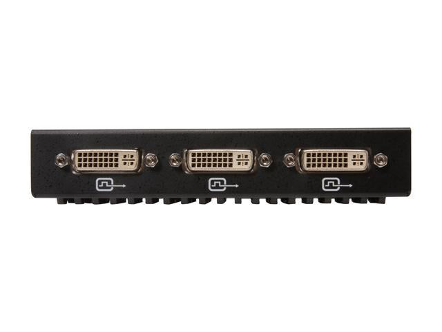 Matrox T2G-D3D-IF external multi-display adapter for simultaneous operation of 3 monitors with DVI/VGA input - Видео