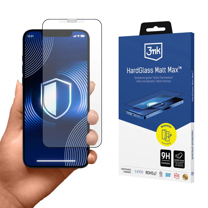 Matte tempered glass 3mk HardGlass Matt Max for Apple iPhone XR/11 - *Kategoria tymczasowa<<<HurtelXML