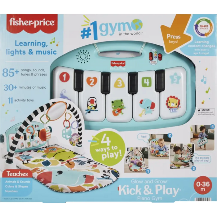 Mattel Fisher Price Educational mat with piano HWY57 - Educational matsZDN-MDU<<<(Games and toys) Toys for the youngest