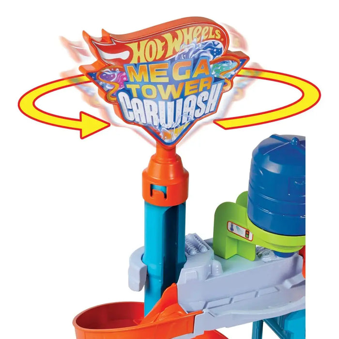 Mattel Hot Wheels - Color Shifters Zakręcona Megamyjnia HDP05 - Garages and tracksPOJ-GIT<<<(Games and Toys)