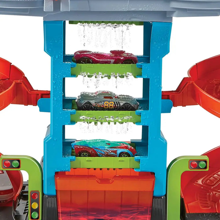 Mattel Hot Wheels - Color Shifters Zakręcona Megamyjnia HDP05 - Garages and tracksPOJ-GIT<<<(Games and Toys)