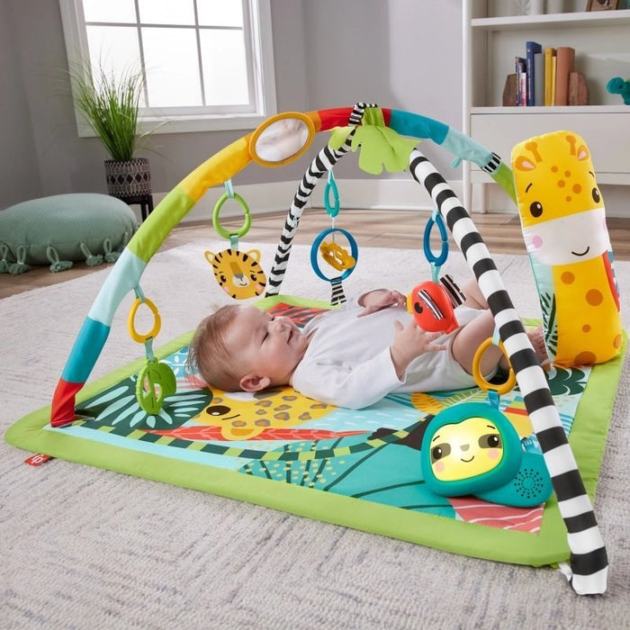 FISHER PRICE EDUCATIONAL 3IN1 RAINFOREST MAT HJW08