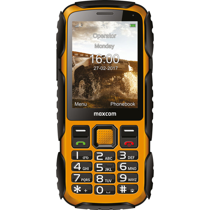 MAXCOM MM920 YELLOW 2.80 ", REAR CAMERA 2.00 MPx