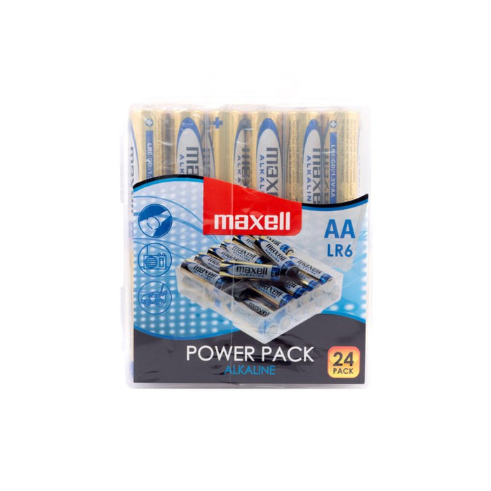 Maxell LR6 1.5V AA battery 24 pcs.
