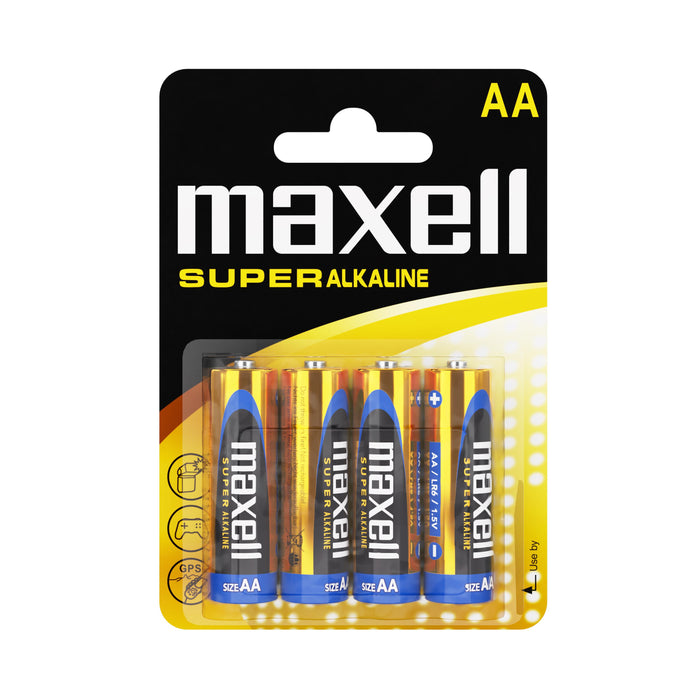 Superalkaline batteries MAXELL LR03 XL /4 pcs. in packaging/ 1.5V