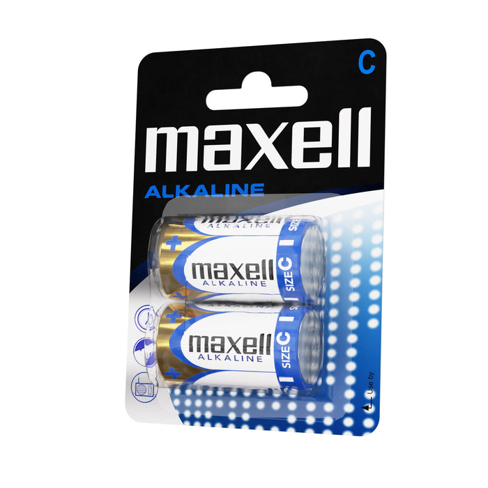 Alkaline battery MAXELL LR-14 /2 pcs. in packaging/ 1.5V