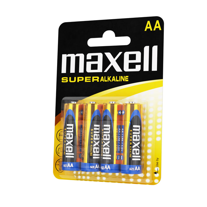 Superalkaline batteries MAXELL LR6 XL /4 pcs. in blister/ 1.5V