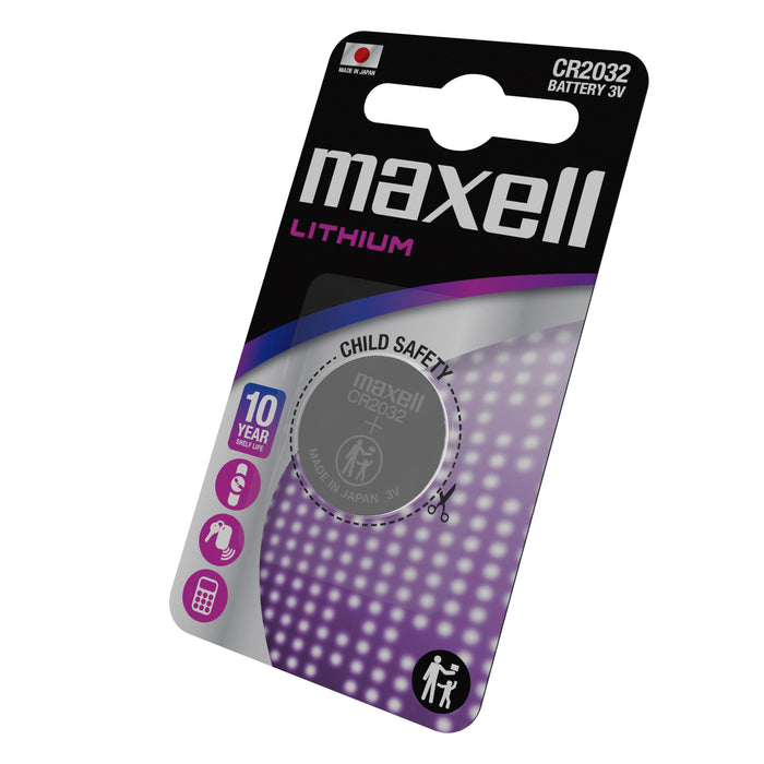 Lithium button battery MAXELL CR2032 3 V