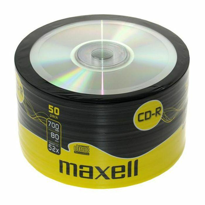 CD-R80 MAXELL, 700MB, 52x, 50 pcs