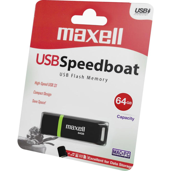USB memory stick MAXELL SPEEDBOAT, 64GB
