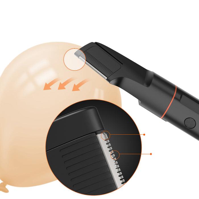 MAXGROOM LK-881 multifunctional trimmer with replaceable tips - black