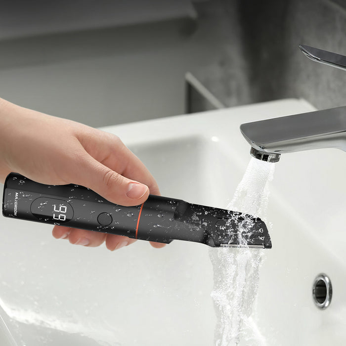 MAXGROOM LK-881 multifunctional trimmer with replaceable tips - black
