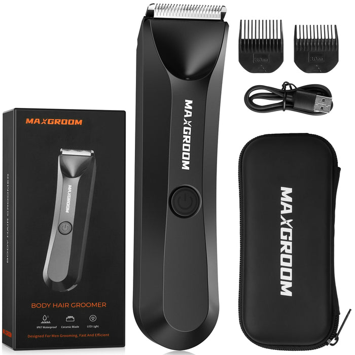 MAXGROOM RFCD-9087 multifunctional trimmer with LED light - black