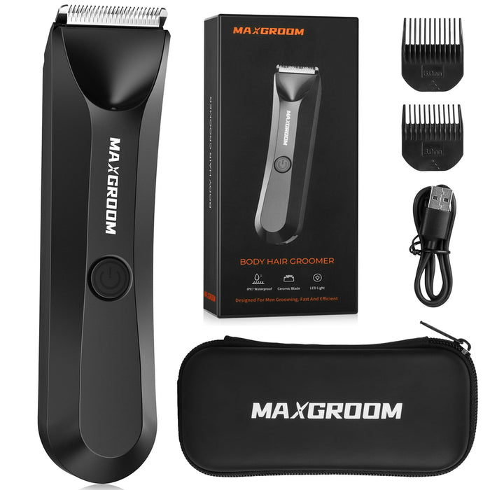 MAXGROOM RFCD-9087 multifunctional trimmer with LED light - black