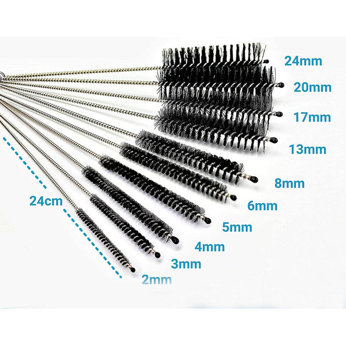 SET OF 10 HOUSEHOLD BRUSHES MAXHOME