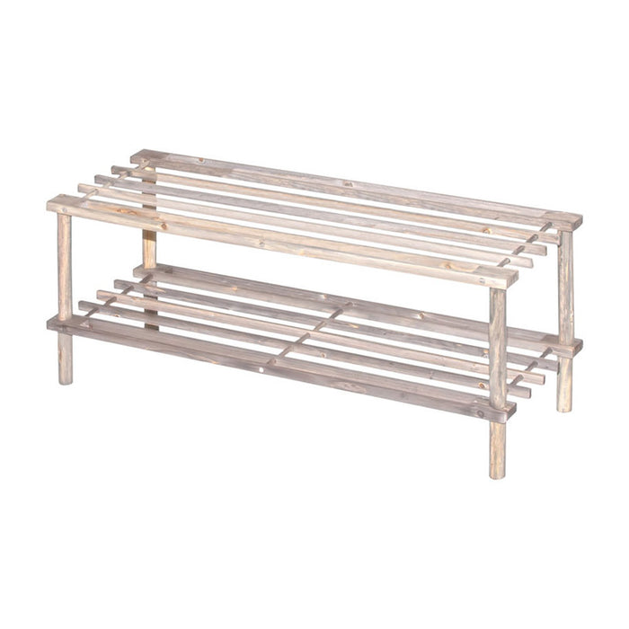 MAXHOME SHOE RACK 74X29X26 CM. WHITE PINE